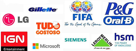 Marcas atendidas pela Àzimo Buffet